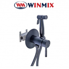 Змішувач для гігієнічного душу Winmix SUS BLACK (Chr-333) SUS304 із нержавіючої сталі, Польща