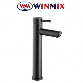 Змішувач для умивальника Winmix Sus Graphite HIGH (Chr-001) SUS304, Польща (нержавіюча сталь)