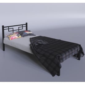 Односпальне ліжко Фавор-міні Tenero металевий стиль Loft для дому готелю