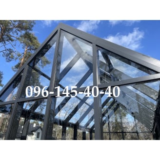 Скління зимового саду зі скляним дахом Завод Редвін Груп – якість на 50 років