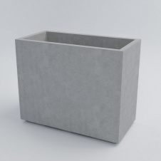 Вазон бетонный Сидней M 57x70x35 см, уличный садовый RAL K7 Classic