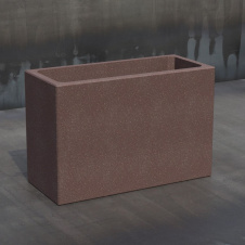 Цветочник бетонный Кадис L 53x80x35 см, уличный садовый Гранит