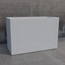 Цветочник бетонный Кадис L 53x80x35 см, уличный садовый