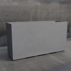 Клумба бетонная Сидней L 57x105x35 см, уличная садовая Гранит Коростень