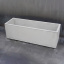Цветочник бетонный Лиссабон 2XL 40x120x40 см, уличный садовый Тячев