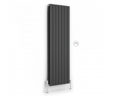 Дизайн-радиатор Terma Forte V20 1800x366 mm Black mat