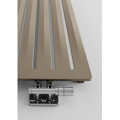 Дизайн-радіатор Terma Aero V 1800x410 mm Quartz Курінь