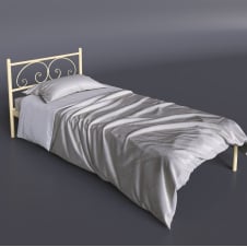 Односпальне ліжко Іберіс Міні Tenero металеве для спальні будинку готелю 90х190