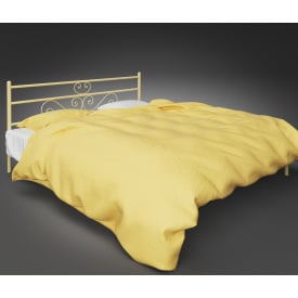 Двоспальне ліжко Лаванда Tenero металеве для знімних квартир тимчасового житла дачі 180х190