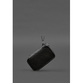Кожаный чехол для автомобильного ключа черный Saffiano BlankNote