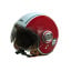 Мотошлем открытый Beon B-110B Ferrari XL Shiny Red-White (298691) Киев