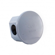 Наружная круглая распредкоробка Wave W000610 Ø50х80мм
