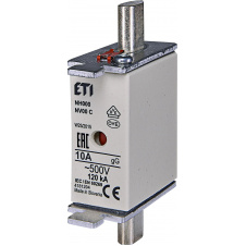 Предохранитель ETI 004181204 NH-000/gG 10A 500V KOMBI