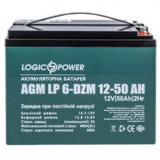 Тяговый свинцево-кислотный аккумулятор LogicPower LP10063 LP 6-DZM-50