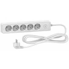 Пятиместный удлинитель Schneider Electric ST9455W (5м) белый