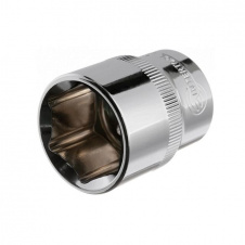 Головка шестигранная 1/2, 23мм*38мм, Cr-V INTERTOOL ET-0023
