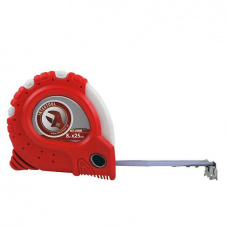 Рулетка с металлическим полотном 8 м x 25 мм Супер Магнит blister INTERTOOL MT-0308