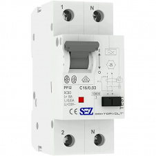 Диф автомат SEZ PFI2 C 20A/0,03A (PFI2C_20A/0,03A)