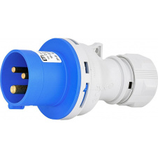 Кабельная силовая вилка ETI 004482016 EV-1632 IP44 (16A 230V 2P+PE)