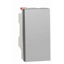 Одноклавишный переключатель Schneider Electric NU310330 (схема 6) 10А 1М (алюминий)