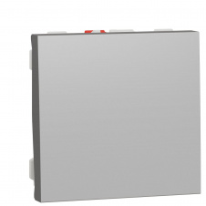 Одноклавишный выключатель Schneider Electric NU320630 (схема 1) 10А 2М (алюминий)