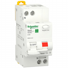 Дифференциальный автомат Schneider Electric Resi9 RCBO 10A C 1P+N 10mA А 6kA (R9D51610) Хмельницкий