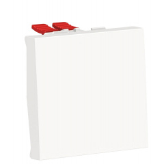 Одноклавишный перекрестный переключатель Schneider Electric NU320518 (схема 7) 10А 2М (белый) Дніпро