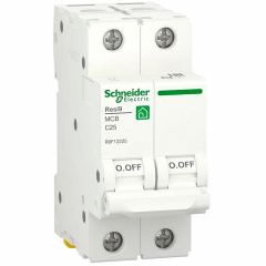 Автоматический выключатель Schneider Electric RESI9 6кА 2P 25A C (R9F12225) Київ