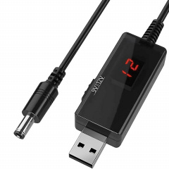 Кабель преобразователь USB-DC 5v to 9v/12v 1м Київ