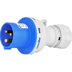 Кабельная силовая вилка ETI 004482016 EV-1632 IP44 (16A 230V 2P+PE) Ужгород