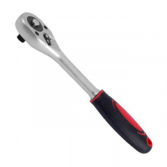 Рукоятка с храповым механизмом на 24 зуба 3/8'', Cr-v INTERTOOL HT-2105 Лубны