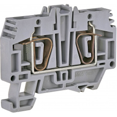 Пружинная клемма ETI 003903133 ESP-HMM.6 (6мм² серая) Хуст