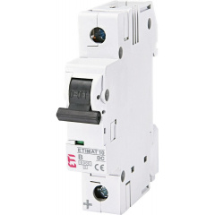 Автоматический выключатель ETI 002127712 ETIMAT 10 DC 1p В 6A (6kA) Фастів