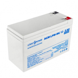 Аккумулятор LogicPower AGM LPM-MG 12-9 AH 12В