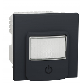 Датчик движения Schneider Electric NU352554 с выключателем 10А (антрацит)