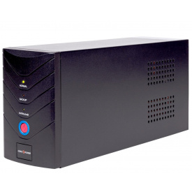 ИБП LogicPower LP8294 1400ВА на 2 евророзетки AVR 2x7.5Ач12В (840Вт) в металлическом корпусе (черный)