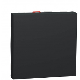 Одноклавишный переключатель Schneider Electric NU320354 (схема 6) 10А 2М (антрацит)