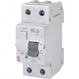 Дифференциальный автомат ETI 002173225 KZS-2M C 20/0.03 тип A (10kA)