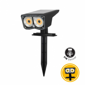 Светильник садово-парковый на солнечной батарее Horoz Electric OZMO (078-015-0003-020)