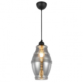 Светильник подвесной Horoz Electric ELEMENT-1 60W титановый (021-015-0001-010)