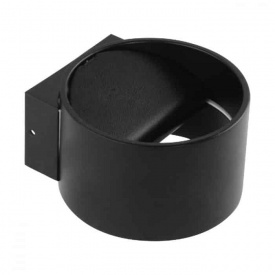 Светодиодный настенный светильник Horoz Electric SİSAM 8W черный (029-006-0008-020)