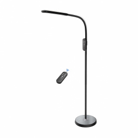 Светодиодный торшер Horoz Electric NORMAN 15W черный (046-004-0015-020)