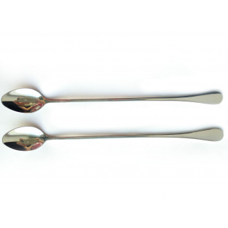 Набор 2 коктейльные ложки (ложки для латте) A-PLUS из нержавеющей стали
