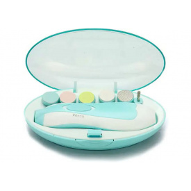 Электрический детский триммер по уходу за ноготками новорожденных Urbankit синий