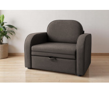 Кресло мягкое раскладное Tobi Sho Дрим рогожка Bahama Капучино/9, 940х850х830 мм