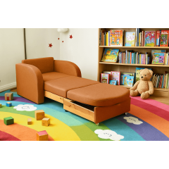 Кресло мягкое раскладное Tobi Sho Дрим рогожка Bahama Оранжевый/19, 1040х850х830 мм Черноморск