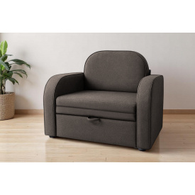 Диван-кресло мягкий раскладной Tobi Sho Дрим рогожка Bahama Капучино/9, 1140х850х730 мм