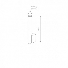 Настенный светильник Nowodvorski 8121 ICE TUBE LED S CN Буча