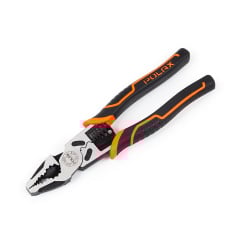 Плоскогубці - пасатижі універсальні Polax зі знімачами ізоляції 225 мм (35-019) Покровськ