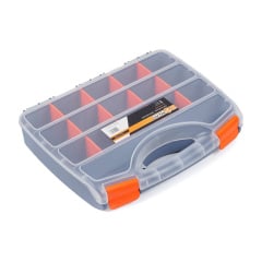 Органайзер пластиковий господарський для зберігання 15 секцій 320х255х60 мм Polax (01-009) Лозова